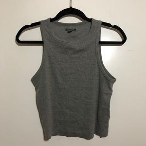 Basic Grey Crop Tank